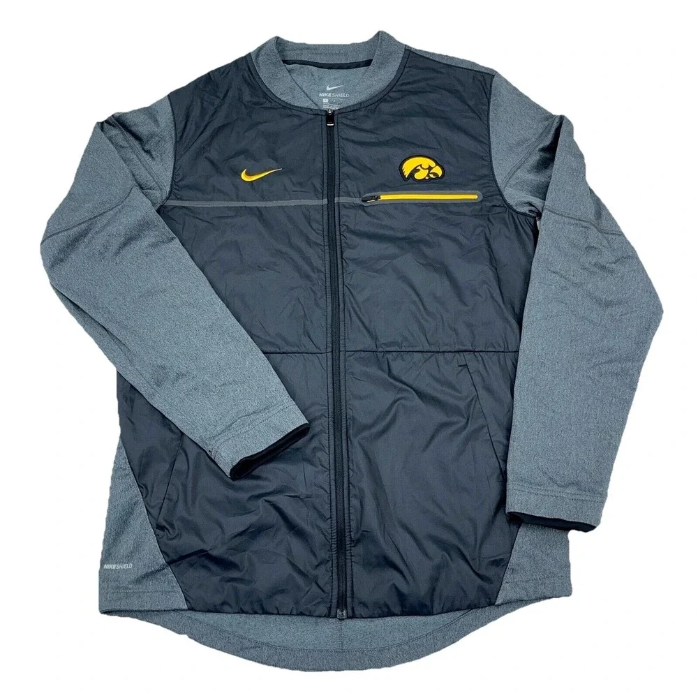 Iowa Hawkeyes Jacket Men‎ Small Nike Shield On Field Lightweight Performance
